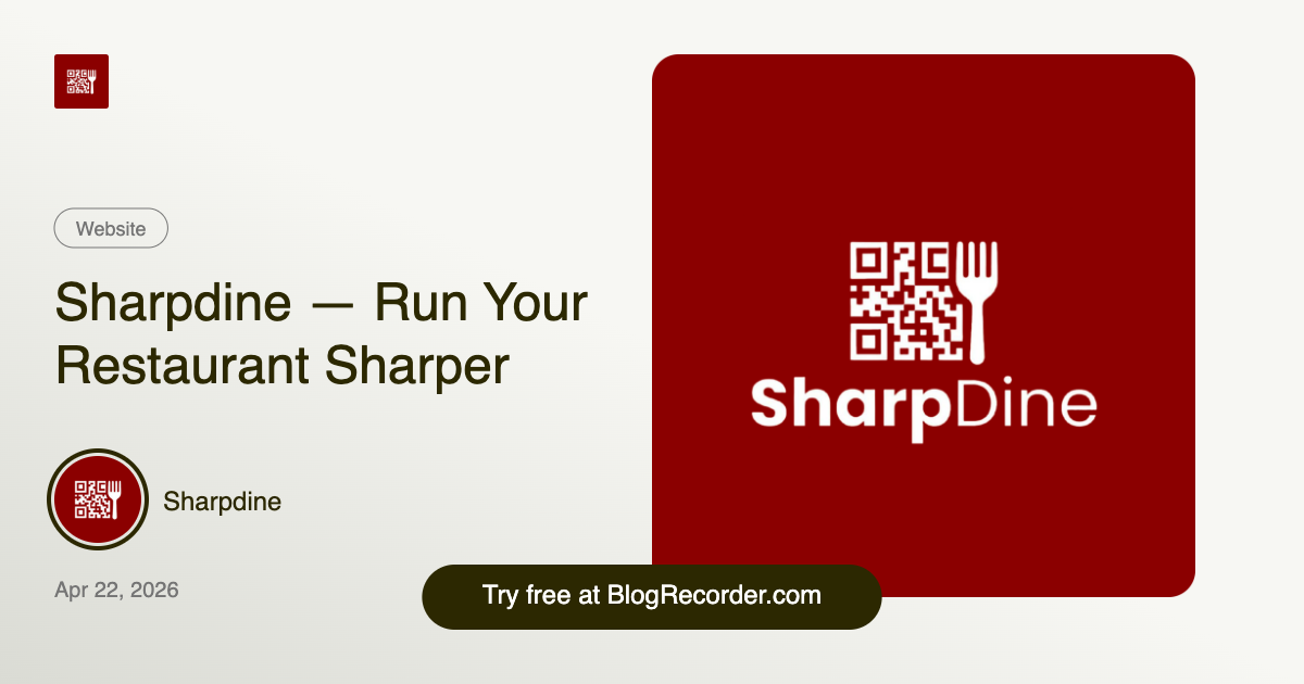 Sharpdine product preview